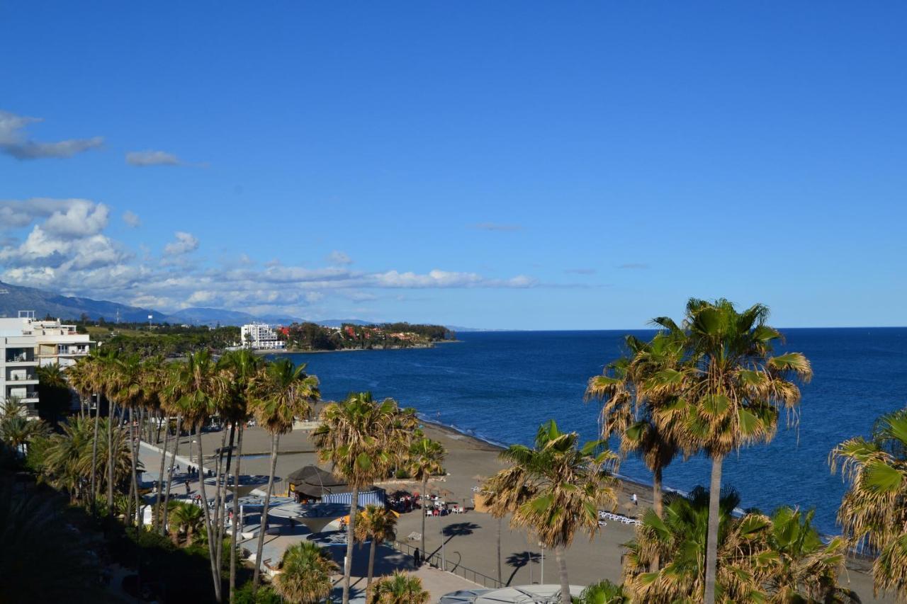 Sunnypalms - Beachfront Penthouse With Stunning Sea View Estepona Zewnętrze zdjęcie